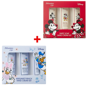 ((Crazy Clearance)) JM SOLUTION x DISNEY Sweet Soap Hand Cream Set- Mickey & Minnie +Donald Duck (50ml x 3)