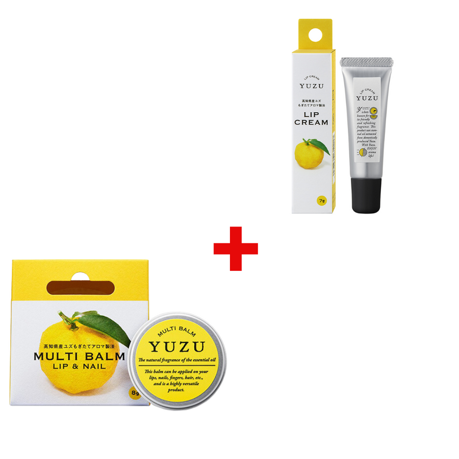 ((Crazy Clearance)) DAILY AROMA Yuzu Multi Balm- Lip & Nail &Lip Cream 高知柚子多功能護唇護甲膏&護唇乳