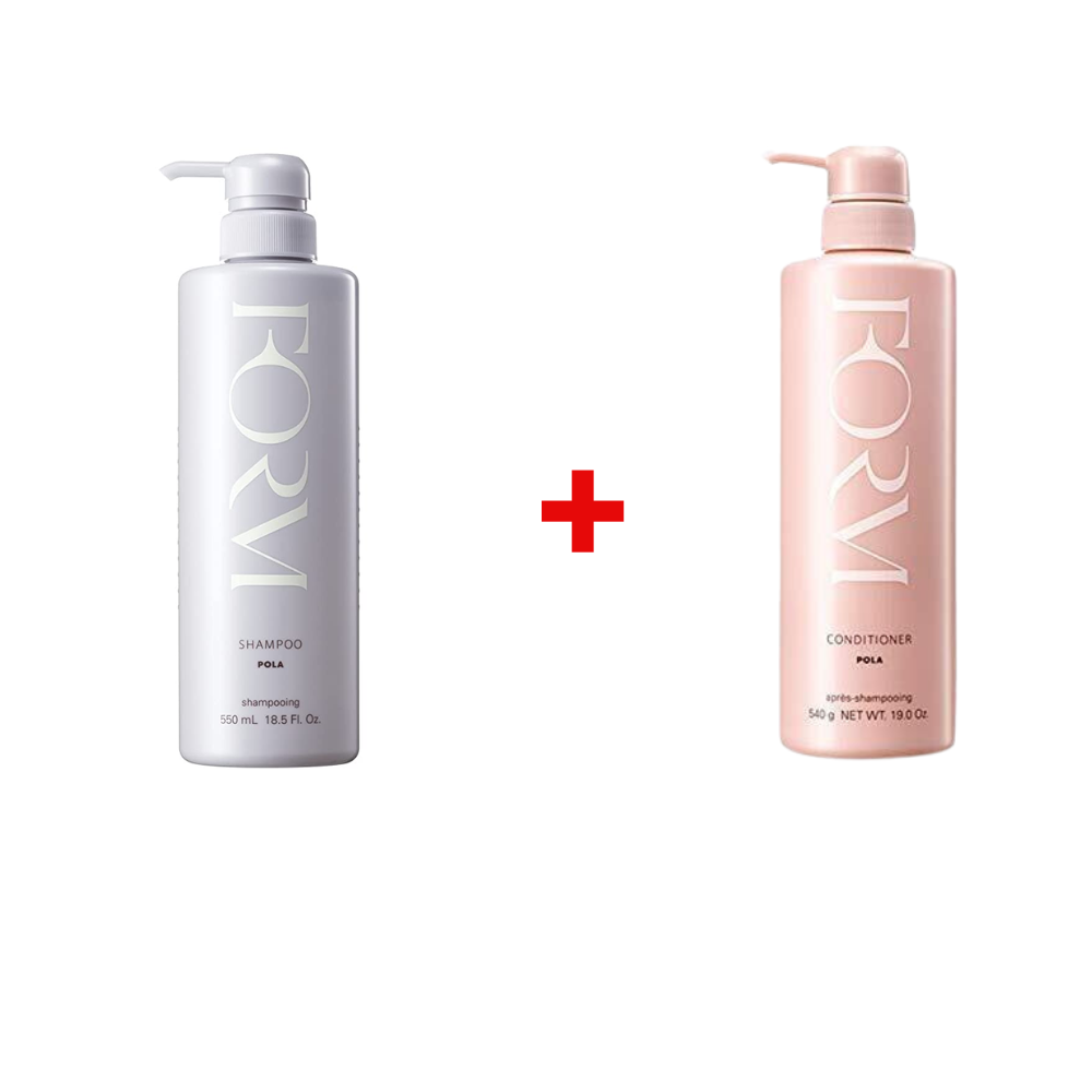 ((Crazy Clearance)) POLA FORM Shampoo + Conditioner - Volume (550ml)