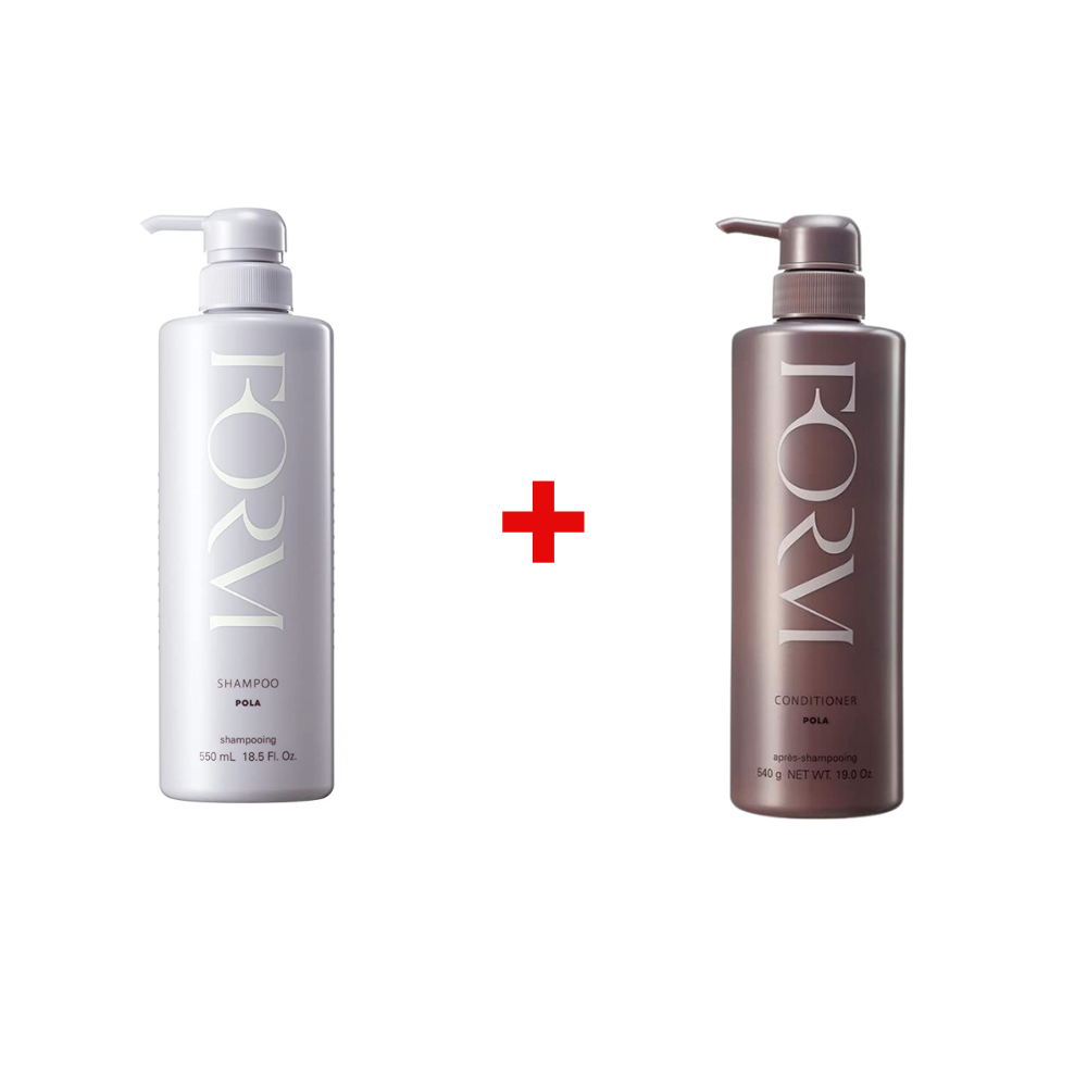 ((Crazy Clearance))POLA FORM Shampoo + Conditioner - Moisture (550ml)