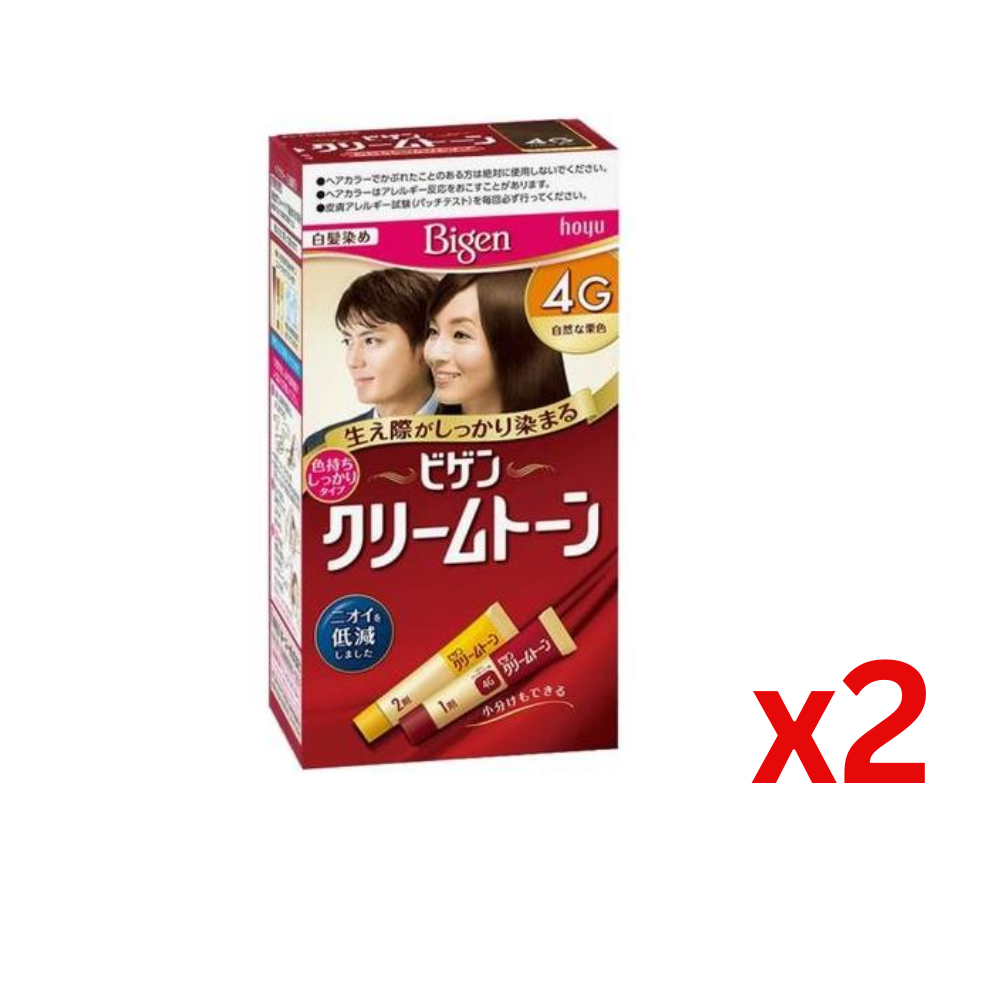 ((BOGO FREE)) BIGEN Ho Juby Gene Cream Tone- 4G (40g + 40g) x 2